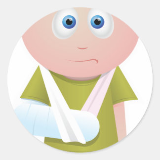 壊れた腕 ラウンドシール