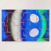 壊れた芸術 ジグソーパズル (横)