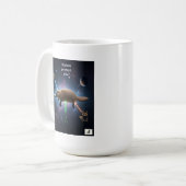 壊れた製品ミックス？宇宙の血小板ジレンマ コーヒーマグカップ (正面左)