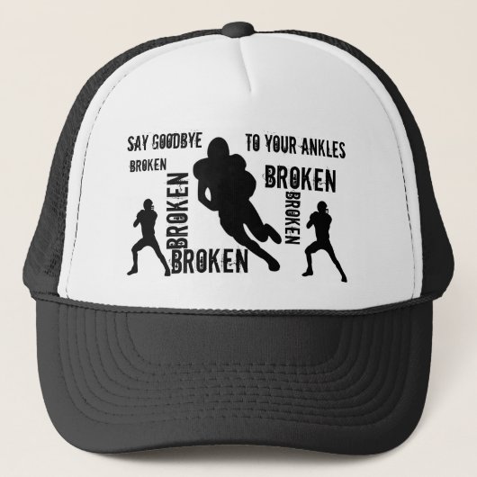 壊れた足首 キャップ (正面)