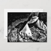 「壊れた足」 JTGアートポストカード ポストカード (正面/裏面)