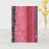 壊れた輪：あなたにぴったりの俳句カード カード (黄色い花)