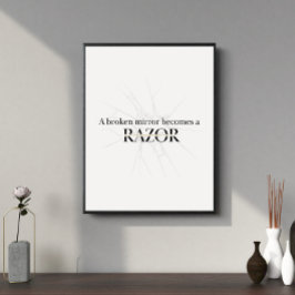 壊れた鏡 ポスター