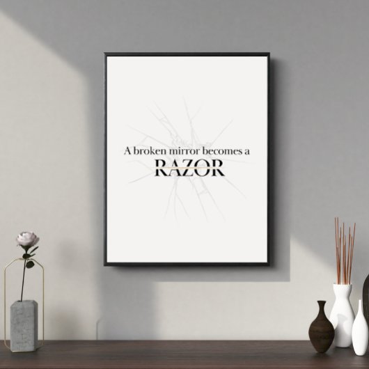 壊れた鏡 ポスター