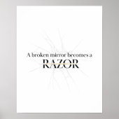 壊れた鏡 ポスター (正面)