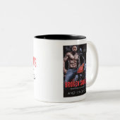 壊れた魂のマグカップ ツートーンマグカップ (正面右)