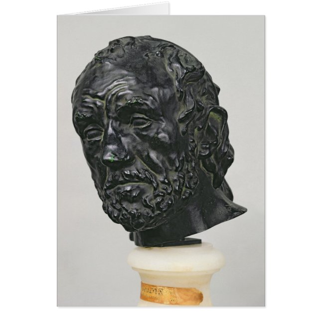 壊れた鼻を持つ人、1865年 (正面)