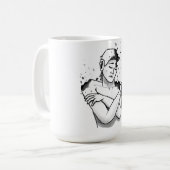 壊れた コーヒーマグカップ (正面左)
