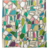 壊れた シャワーカーテン (正面)