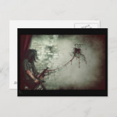 '壊れた' ポストカード (正面/裏面)