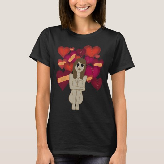 壊れた Tシャツ (正面)