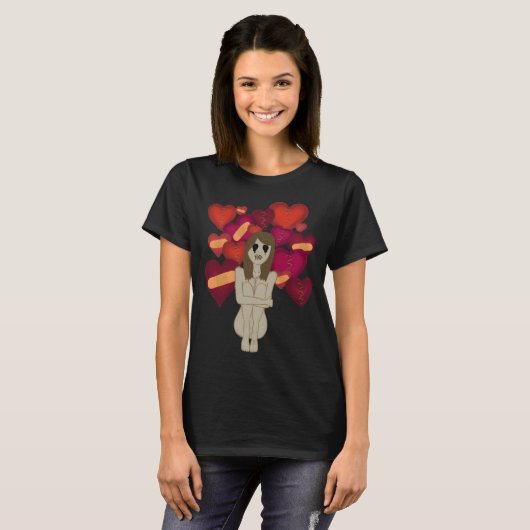 壊れた Tシャツ (正面フル)