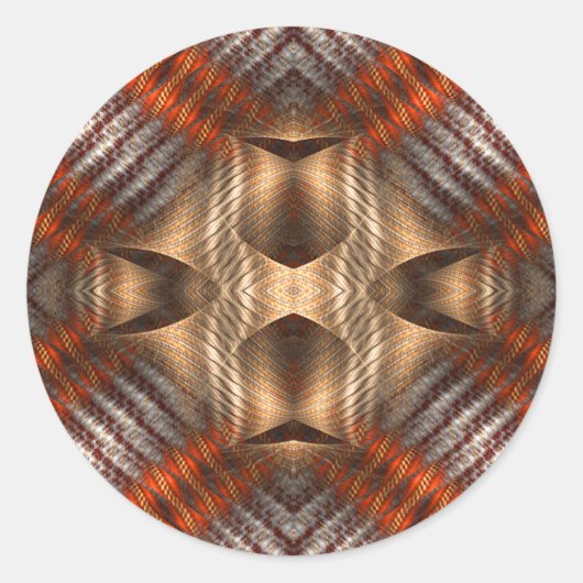 壊れたID ラウンドシール (正面)