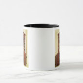 壊れたpedimented局の本箱 マグカップ (中央)