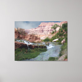 壊れていない滝ファインアートプリントオンキャンバス キャンバスプリント