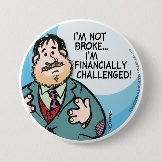 壊れていない 缶バッジ (正面)