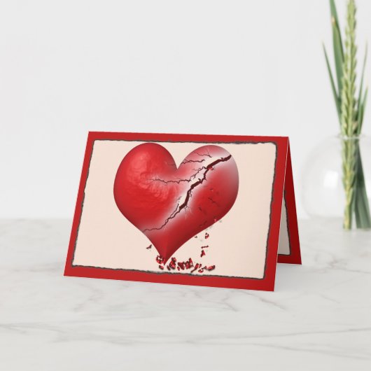 壊れているハート シーズンカード (正面)