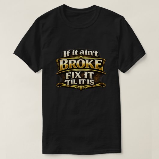 "壊れないもの" Tシャツ (デザイン正面)