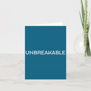 壊れないインスピレーションのあるモチベーションを高める言葉 カード