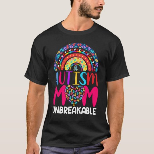 壊れないオーディズムママ1 Tシャツ (正面)