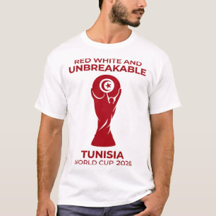 壊れない赤と白 Tシャツ