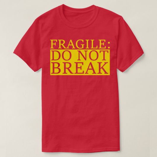 壊れない Tシャツ (デザイン正面)