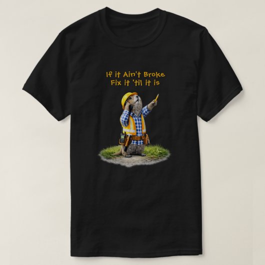 "壊れない" Tシャツ (デザイン正面)
