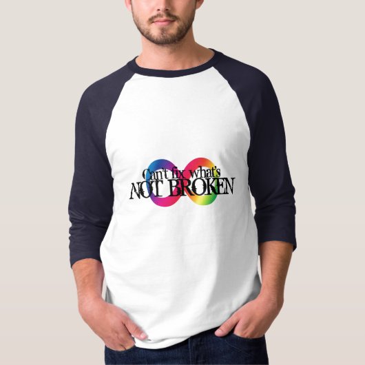 壊れなかった- Neurodiversity Tシャツ (正面)