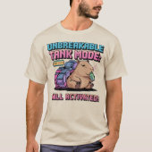 壊れにくいタンクモードCapybara - Gaming Pixel Art Tシャツ (正面)