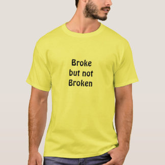壊れました Tシャツ