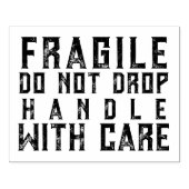壊れやすいので落とさないでください 丁寧に扱ってください ゴムスタンプ ラバースタンプ (インプリント)