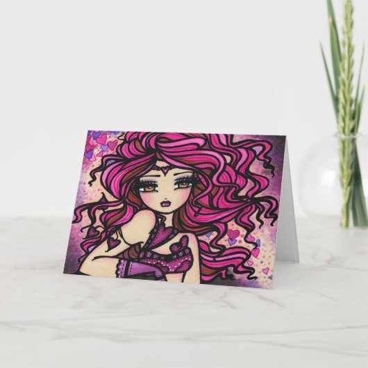 "壊れやすいハート"の妖精カード シーズンカード (正面)