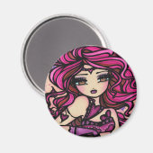 "壊れやすいハート"フェアリー磁石 マグネット (正面/裏面)