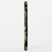 壊れやすいバラ。黒の花の模様 Case-Mate iPhoneケース (裏面/右)