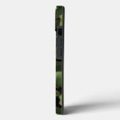 壊れやすいバラ。黒の花の模様 Case-Mate iPhoneケース (裏面 / 左)