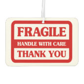 壊れやすい取っ気に手 カーエアーフレッシュナー