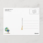 壊れやすい取っ気に手 ポストカード (裏面)