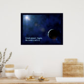 壊れやすい惑星 ポスター (キッチン)