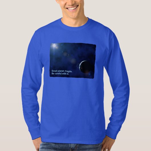 壊れやすい惑星 Tシャツ (正面)