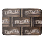 壊れやすい木目ヴィンテージ木目出荷 バスマット (正面)