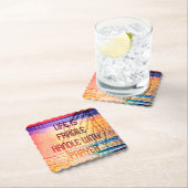 壊れやすい生命祈りの言葉 ペーパーコースター (インサイチュ)