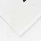 壊れやすい私は私の子供を大学の母で降ろしたばかりだ フリースブランケット (角)