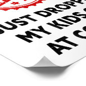 壊れやすい私は私の子供を大学の母で降ろしたばかりだ ポスター (角)