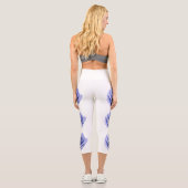 壊れやすい美しいのバラ カプリレギンス (裏面)