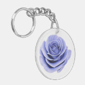 壊れやすい美しいのバラ キーホルダー (正面左)