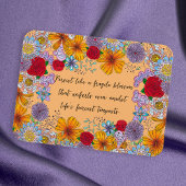 壊れやすい花の引用文のように持続すやる気を起こさせるる マグネット