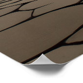 壊れやすい開花- Solarpunk Regrowth Poster ポスター (角)