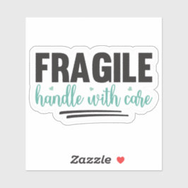 壊れやすい – ハンドル付気にき シール
