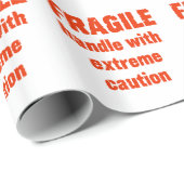 壊れやすい! ラッピングペーパー (ロールコーナー)