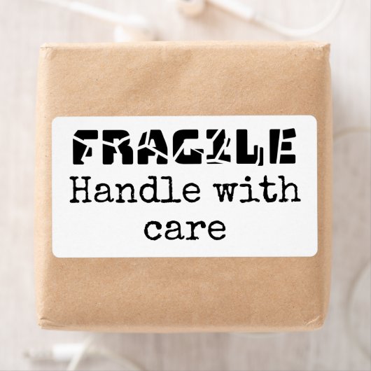 壊れやすい ラベル (インサイチュ)